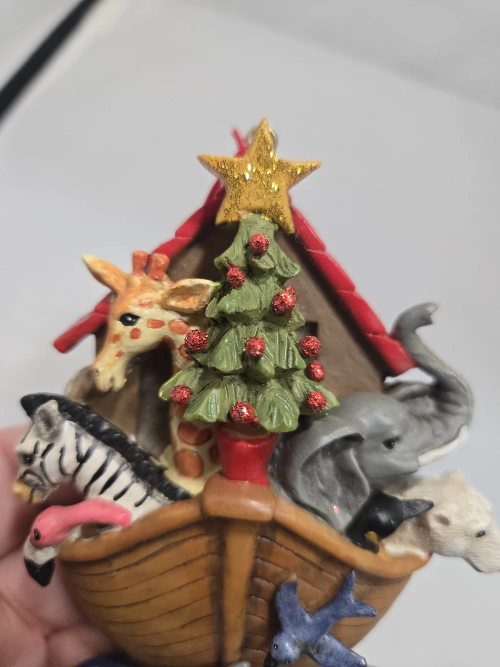 Noahs Ark Holiday Ornament - Multi-Color
